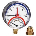 Термоманометр WATTS TMRA04 радиальный 1/2