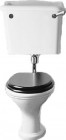 PK5010WH CHANTAL Комплект CN1138/CN2642 унитаз с бачком для среднего крепления (золото), в упаковке